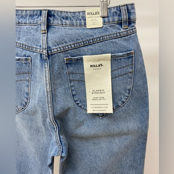 Rolla’s, Classic Straight 90’s Premium Denim, BNWT - Picture 4 of 5